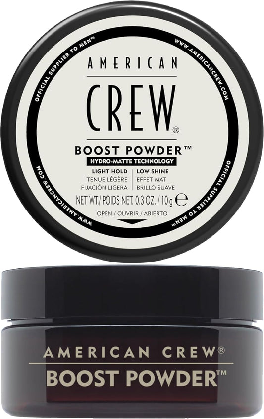 - Boost Powder - Poudre Coiffante Homme Volumisante - Produit Coiffant Finition Mate - Tous Types De Cheveux - Produit Cheveux Formule Professionnelle - 10G